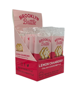 Lemon Cranberry Italian Cookie Brittle – Snack Pack Box (12 Grab & Go 2-Packs)