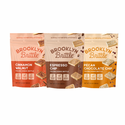 The Coffee Trio– Italian Cookie Brittle (3-Pack)