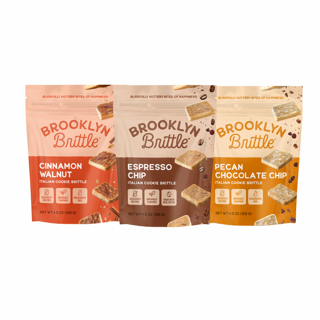 The Coffee Trio– Italian Cookie Brittle (3-Pack)