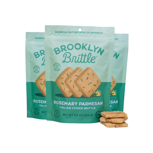 Rosemary Parmesan – Italian Cookie Brittle