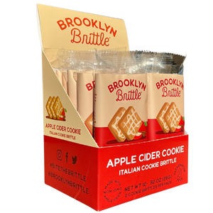
                  
                    Apple Cider Italian Cookie Brittle – Snack Pack Box (12 Grab & Go 2-Packs)
                  
                