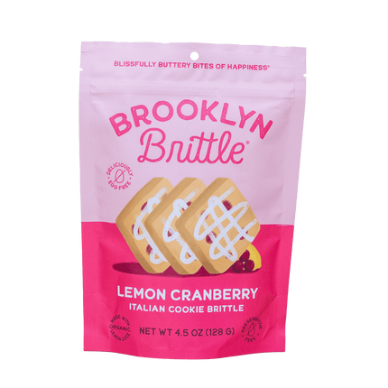 Lemon Cranberry – Italian Cookie Brittle
