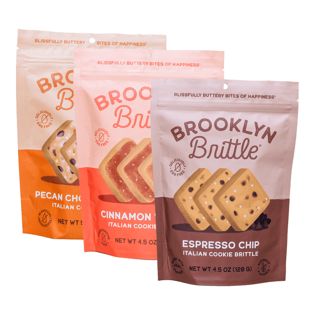 The Coffee Trio– Italian Cookie Brittle (3-Pack)