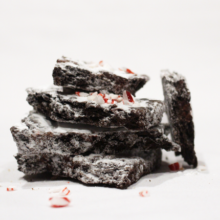 Dark Chocolate Peppermint– Italian Cookie Brittle